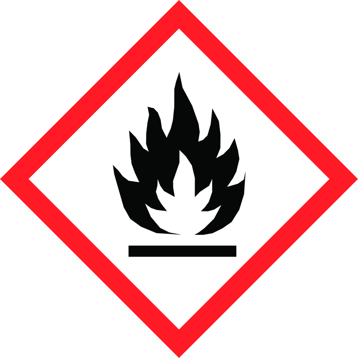GHS02 - Flame hazard pictogram