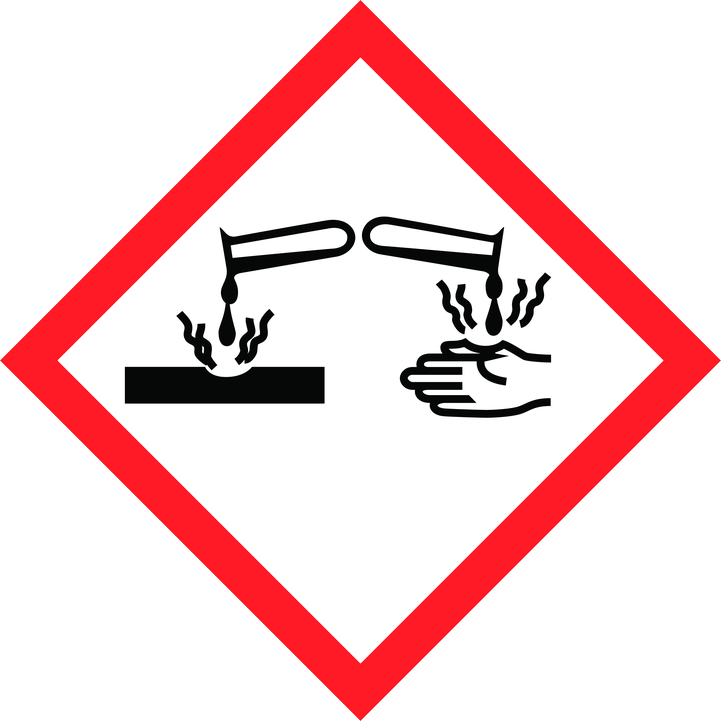 GHS05 - Corrosion hazard pictogram